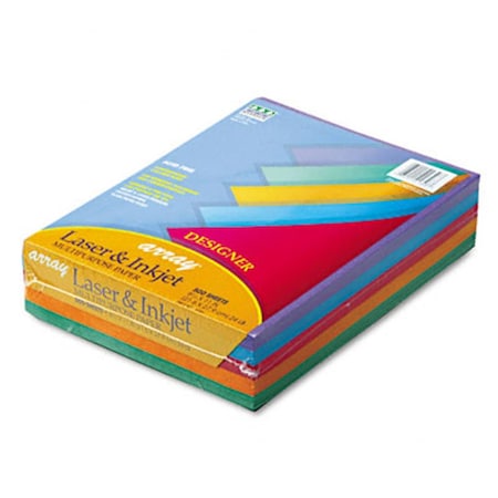 Easy-To-Organize Array Colored Bond Paper- Assorted Designer Colors- 500/Ream EA3334966